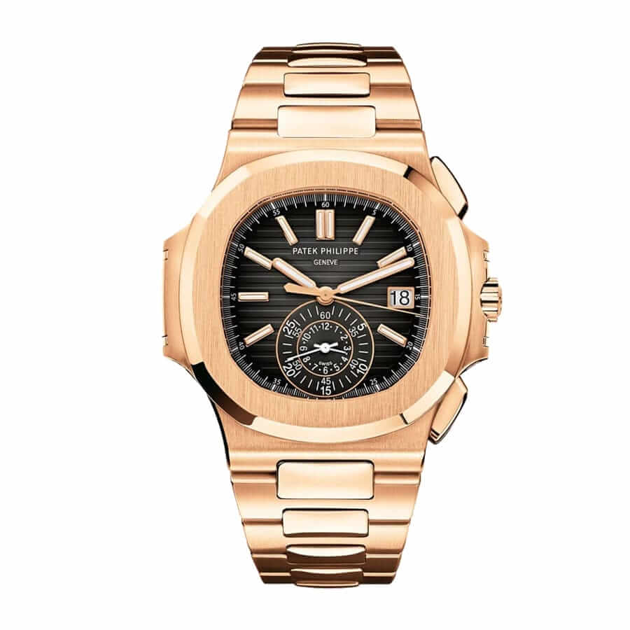 patek-philippe-nautilus-rose-gold-5980-1r-brown-dial-replica Patek Philippe Nautilus Brown Dial Replica - Image 1