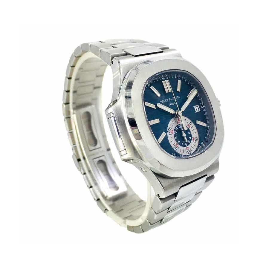 patek-phillipe-chronograph-replica-1 (1) Patek Nautilus Blue Silver Replica - Image 4