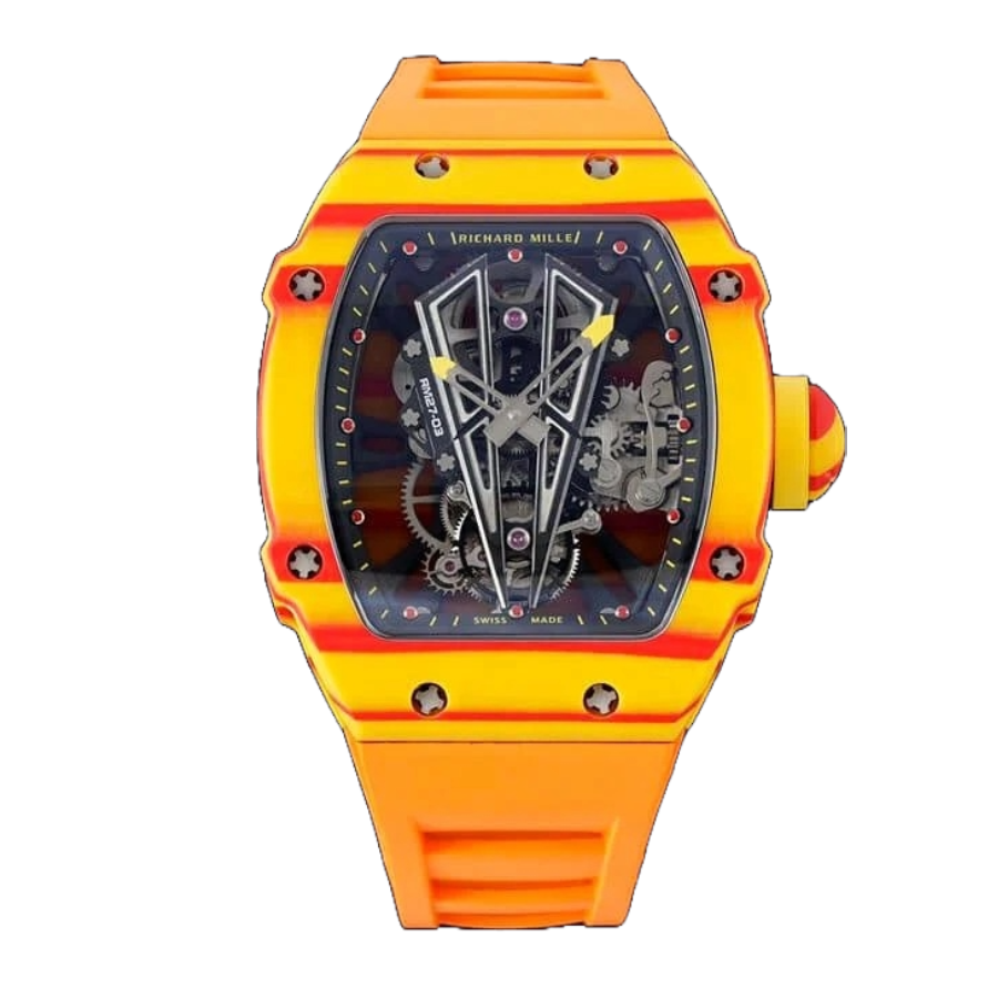 richard-mille-rm27-03-tourbillion-yellow-ruber-strap-replica-9 Richard Mille RM27-03 Tourbillion Yellow Ruber Strap Replica - Image 1