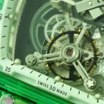 Richard Mille RM56-01 Tourbillion Green Transparent Case Replica - Image 3