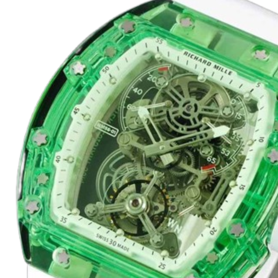 richard-mille-rm56-01-tourbillion-green-transparent-case-replica-4 Richard Mille RM56-01 Tourbillion Green Transparent Case Replica - Image 5