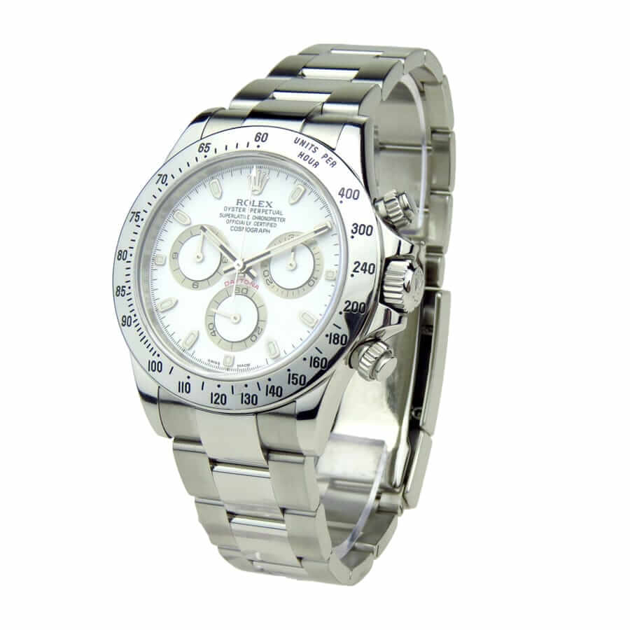 rolex-116520-jf Rolex Daytona White Dial 116520 Replica - Image 2