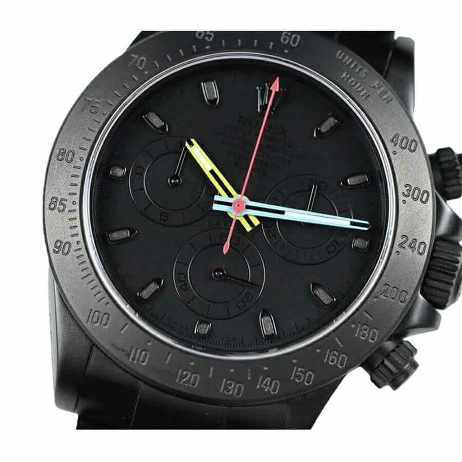 rolex-blaken-daytona-date-black-dial-11652 Rolex Blaken Daytona Date Black Dial 116520 Replica - Image 2