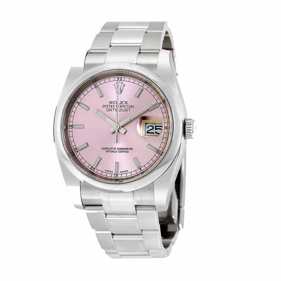 rolex-datejust-116200-36mm-steel-automatic-champagne-silver-replica Rolex Datejust 116200-0079 Oyster Perpetual Replica - Image 4