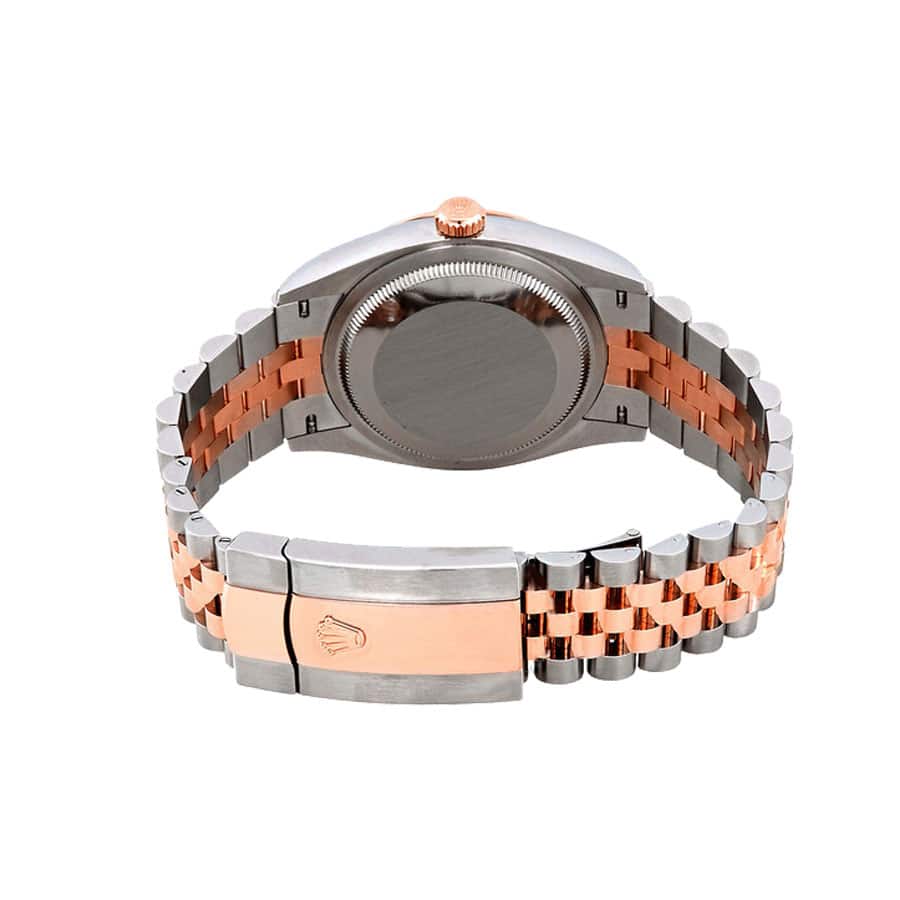 rolex-datejust-126231-everose-gold-automatic-black-diamond-dial-jubilee-2 Rolex Datejust 126301 Two Tone Replica - Image 4