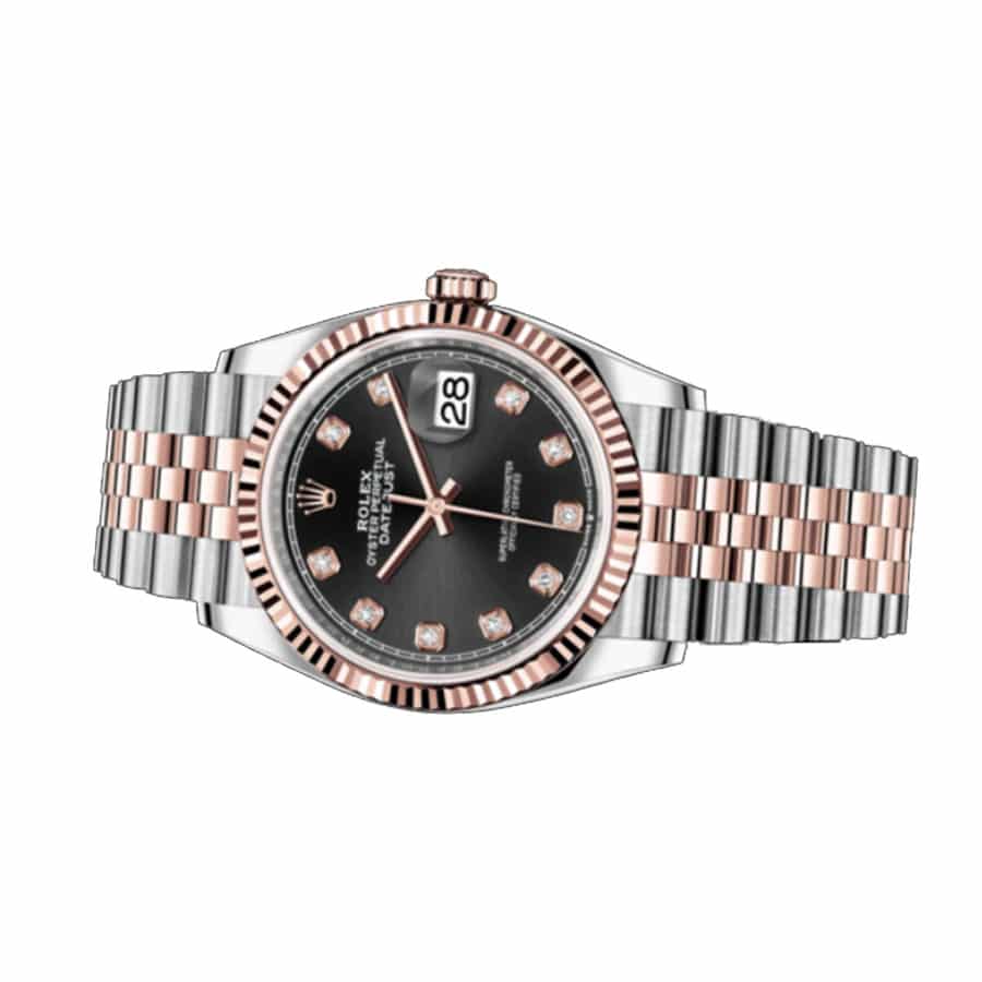 rolex-datejust-126231-everose-gold-automatic-black-diamond-dial-jubilee-replica5 Rolex 126231 Replica - Image 3