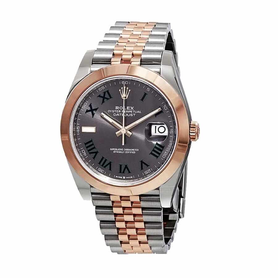 rolex-datejust-126301-0016-41mm-steel-gold-automatic-grey-dial-replica Rolex Datejust 126301 Two Tone Replica - Image 2