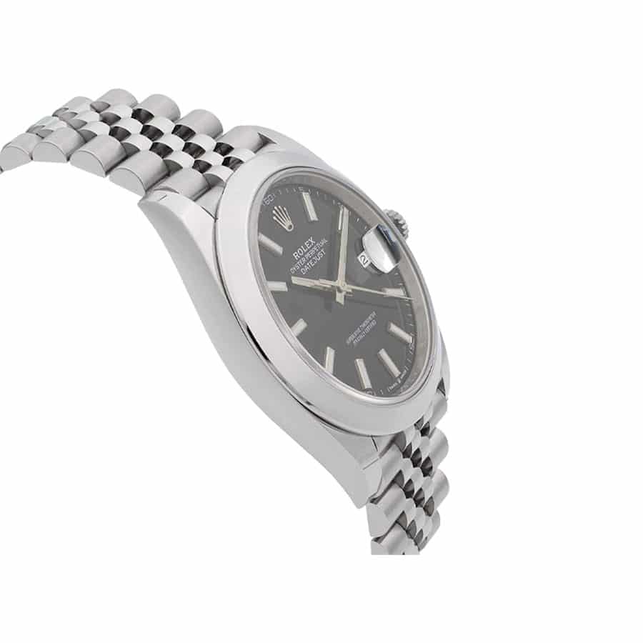 rolex-datejust-126301-steel-steel-dial- Rolex Datejust 118239 Stainless Steel Black Dial Replica - Image 2
