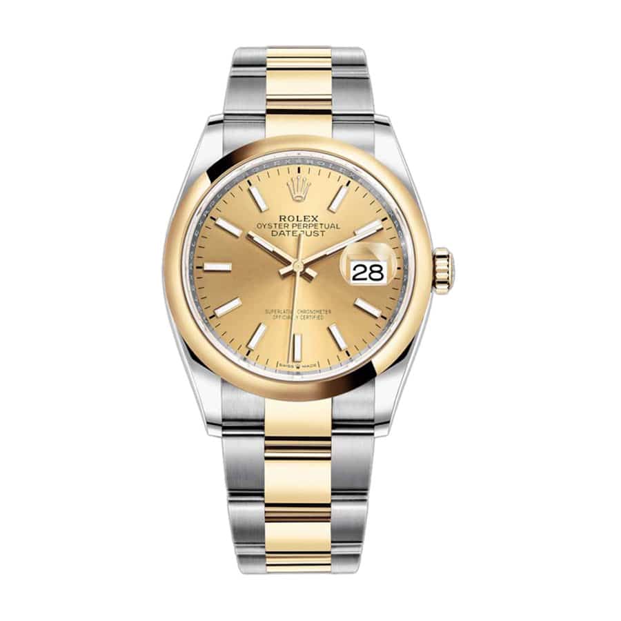 rolex-datejust-126303-40mm-steel-gold-automatic-champagne-dial (1) Rolex 126303 Oyster Replica - Image 1