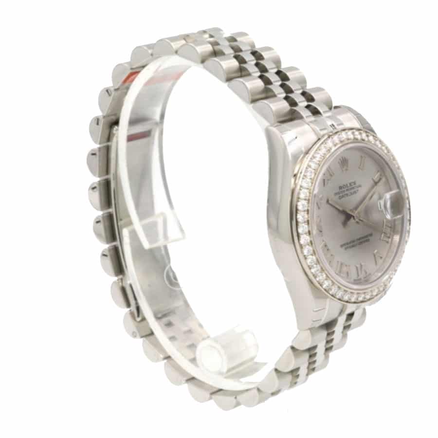 rolex-datejust-2 (1) Rolex Datejust 279166 Platinum Automatic Grey With Diamond Dial Jubilee Replica - Image 2