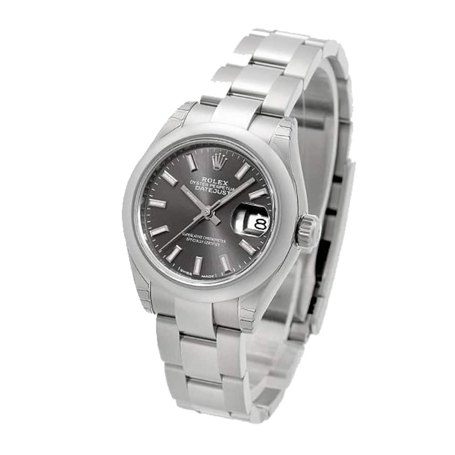 rolex-datejust-279160-steel-automatic-dark-grey-dial-replica Lady-Datejust 279160 Dark Grey Replica - Image 2