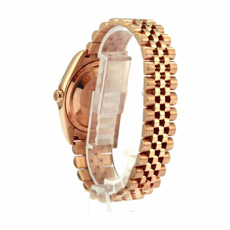 rolex-datejust-279165-everose-gold-automatic-green-with-diamond-dial-jubile Rolex With Diamond Replica - Image 3