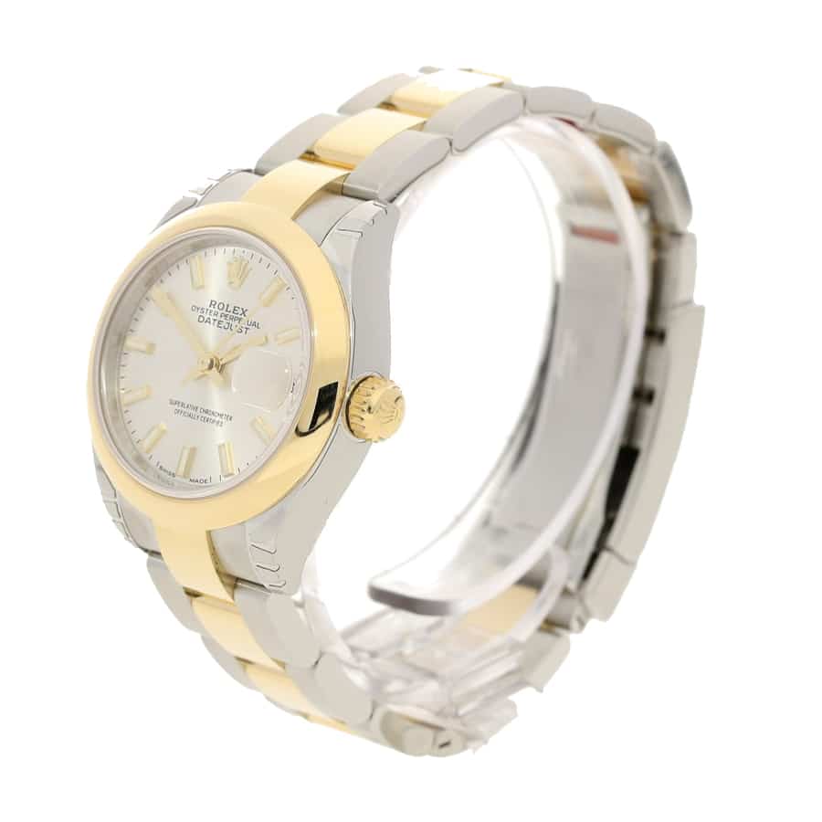 rolex-datejust-28mm-279163-steel-yellow-gold-automatic-silver-dial-replica Lady Datejust 28mm 279163 Replica - Image 2