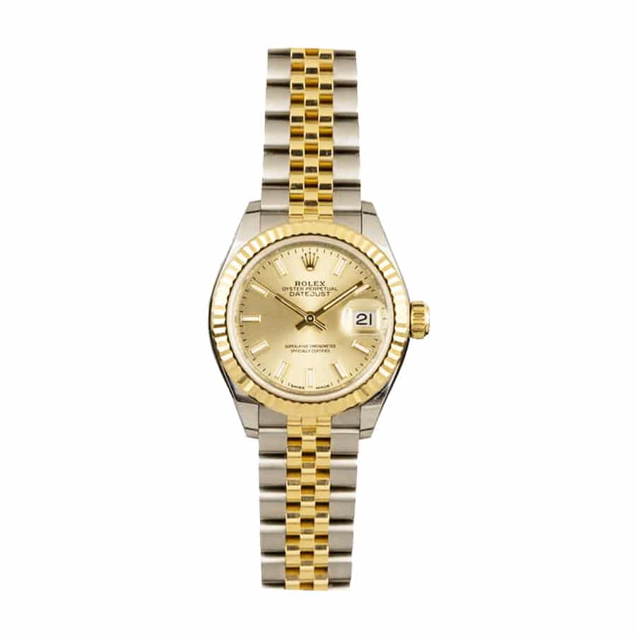 rolex-datejust-28mm-279173-steel-yellow-gold-automatic-champagne-dial-jubilee-replica Rolex 279173 Champagne Replica - Image 1