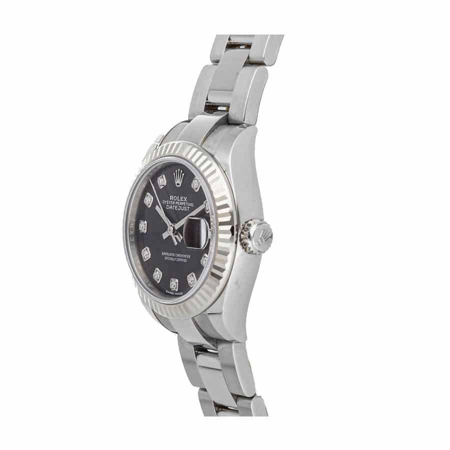 rolex-datejust-28mm-279174-white-gold-automatic-dark-grey-dial-oyster-replica Rolex 279174 Replica - Image 2
