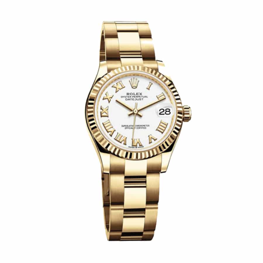 rolex-datejust-31mm-278278-yellow-gold-automatic-white-dial-replica Rolex 278278 Oyster Datejust Replica - Image 2