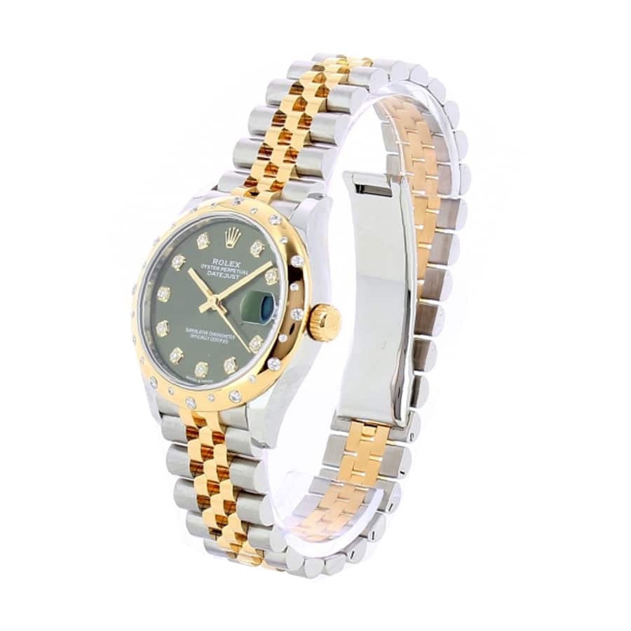 rolex-datejust-31mm-278343rbr-yellow-gold-steel-automatic-grey-with-diamond-dial-replica Rolex Datejust 278343RBR Grey Diamond Replica - Image 2