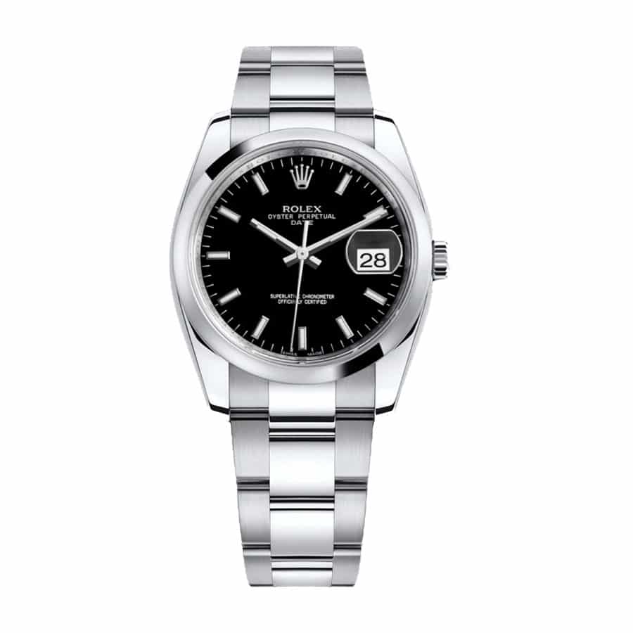 rolex-datejust-34mm-115200-steel-automatic-silver-dial Rolex Datejust 115200-0004 Oyster Perpetual replica - Image 1