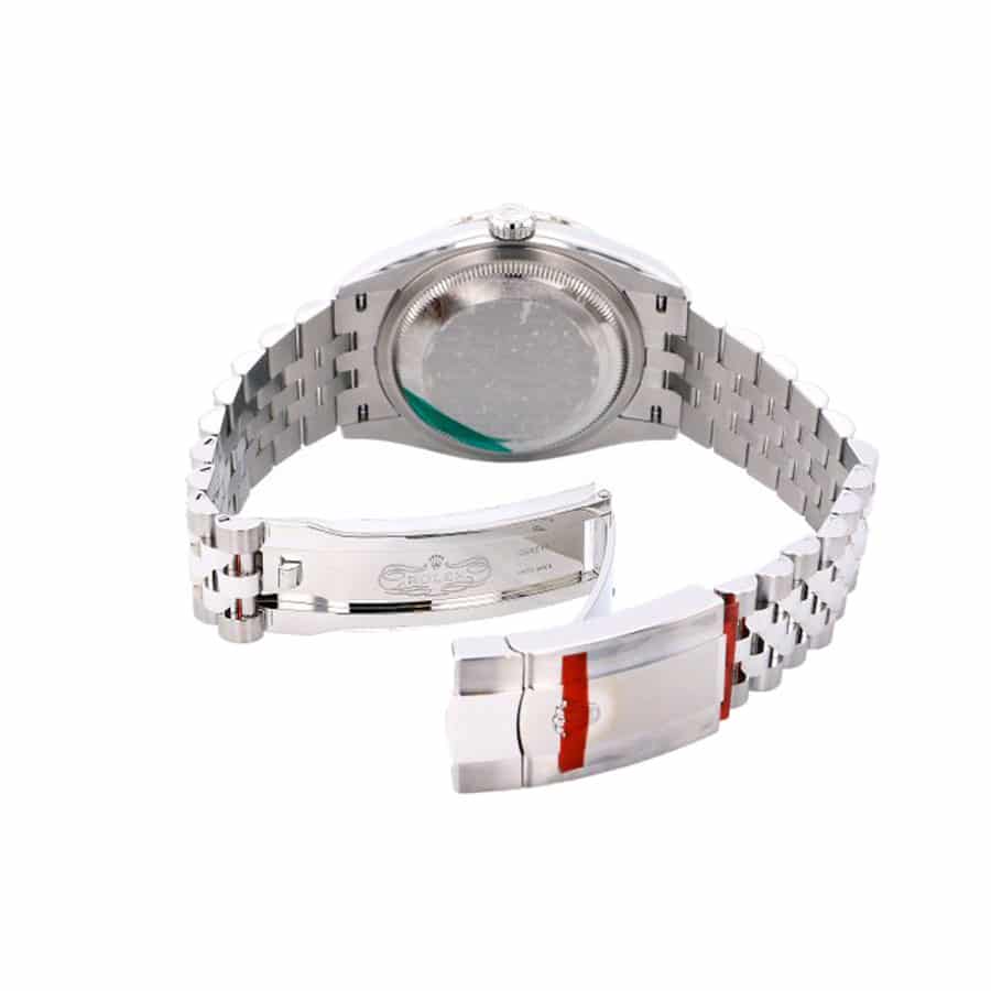 rolex-datejust-36-126284rbr-white (1) Rolex Datejust 36 126284RBR-0018 White Roman Dial Jubilee Replica - Image 4