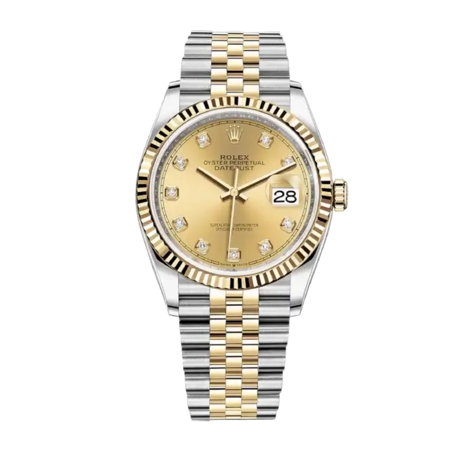 rolex-datejust-36-gold-126233-jubilee-replica-1 Rolex Datejust 36 Gold 126233 Jubilee Replica - Image 1