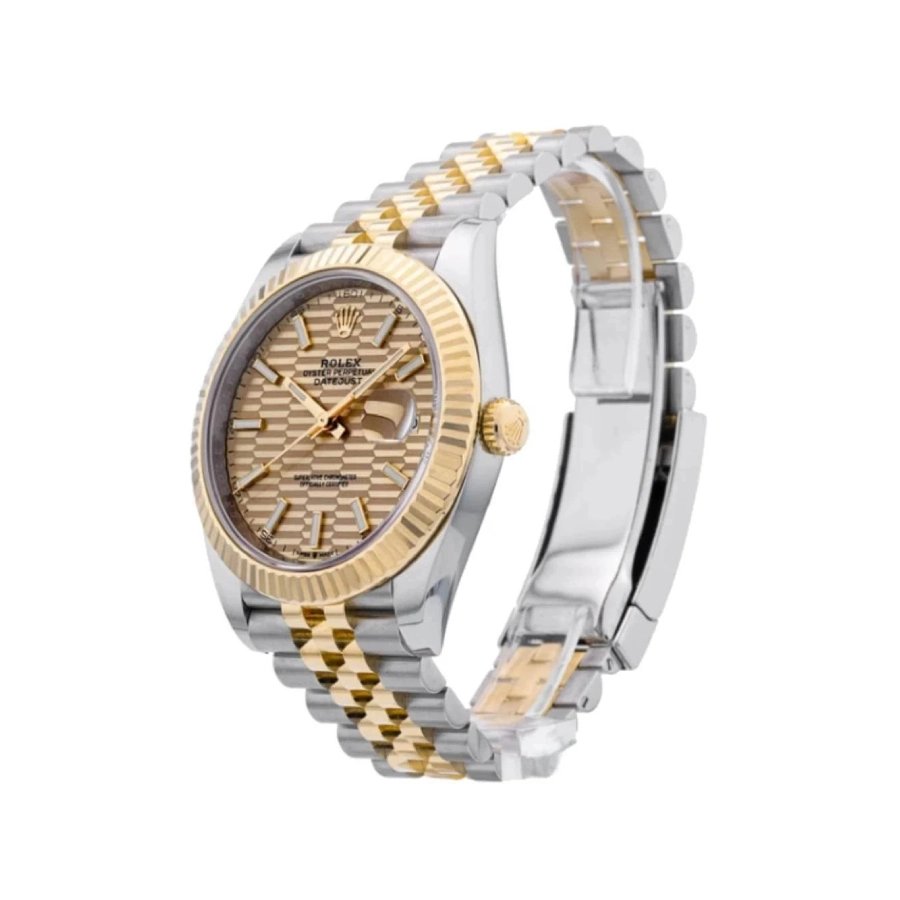 rolex-datejust-41-126333-gold-motif-replica-1 Rolex Datejust 41 126333 Gold Motif Replica - Image 2