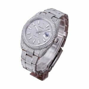rolex-datejust-41mm-stainless-steel-diamond-iced-out-set-with-diamond-pave-dial-116334-300x300 Rolex Datejust 116334 Iced Out Diamond Pave Dial Replica - Image 2