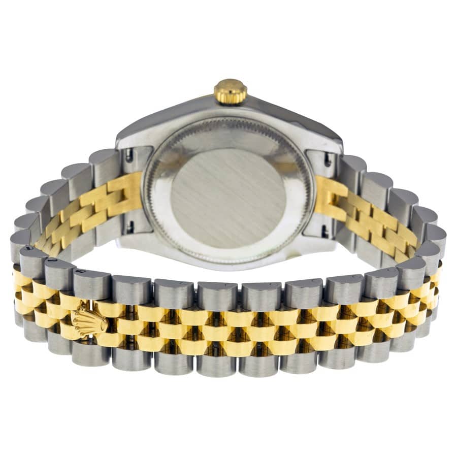 rolex-datejust-black-dial-automatic-stainless-steel-and-18kt-gold-ladies-watch-178243bksj_3 Rolex 279173 Diamond Replica - Image 4