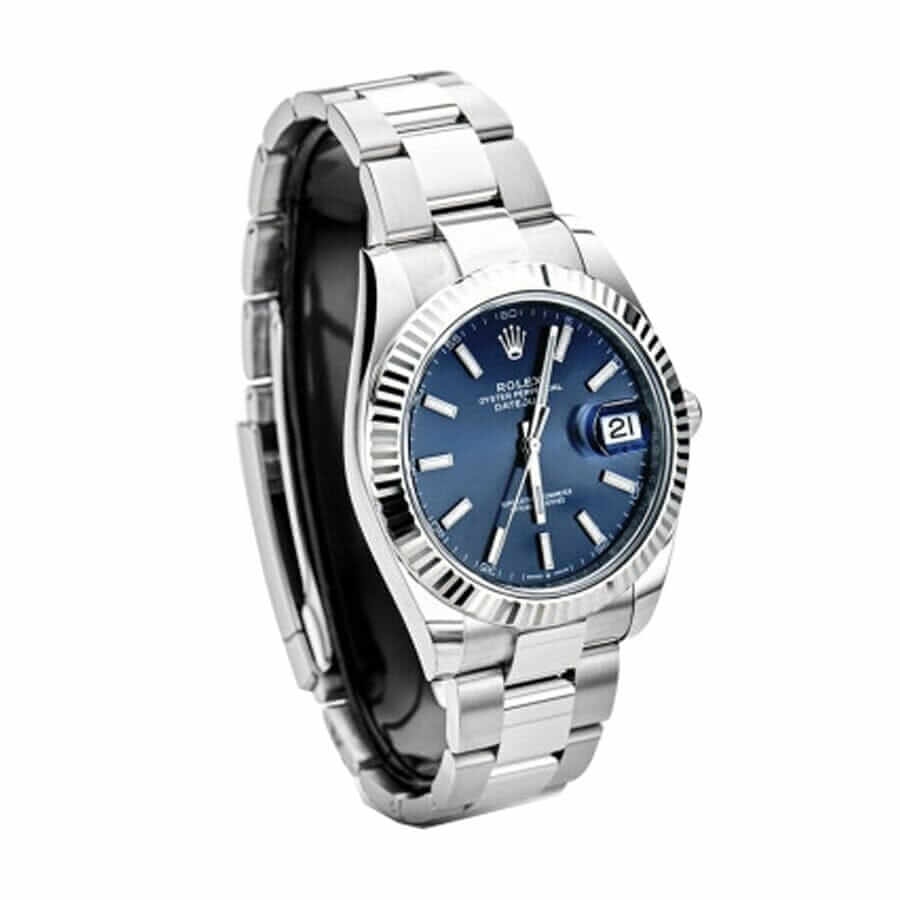 rolex-datejust-blue-dial-steel-replica Rolex Datejust 126300 Blue Dial Steel Replica - Image 2
