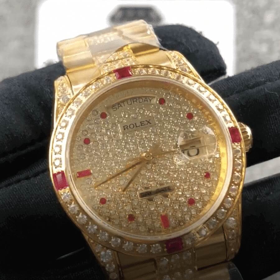 rolex-datejust-diamond-dial-replica-1 (1) Rolex Datejust 116625 Yellow Gold Diamond Dial Iced Out Replica - Image 2