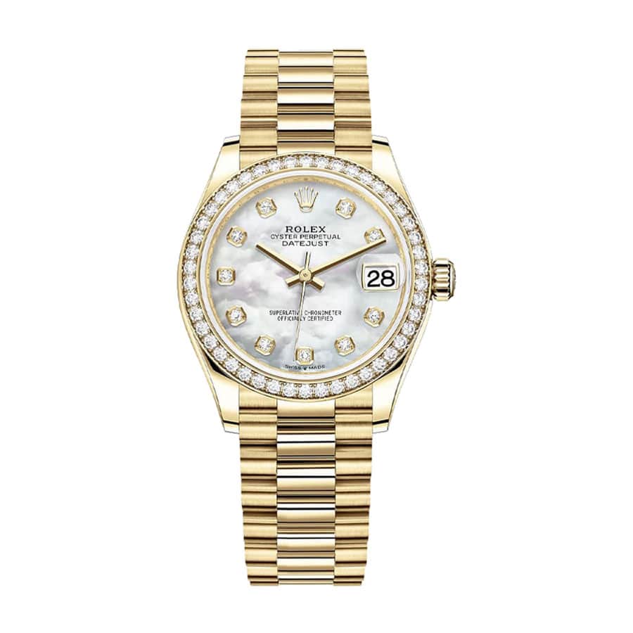 rolex-datejust-mother-of-pearl-diamond-dial-yellow-gold-178288-replica-1 Rolex Datejust 178288 Gold Mother Of Pearl Dial Replica - Image 1