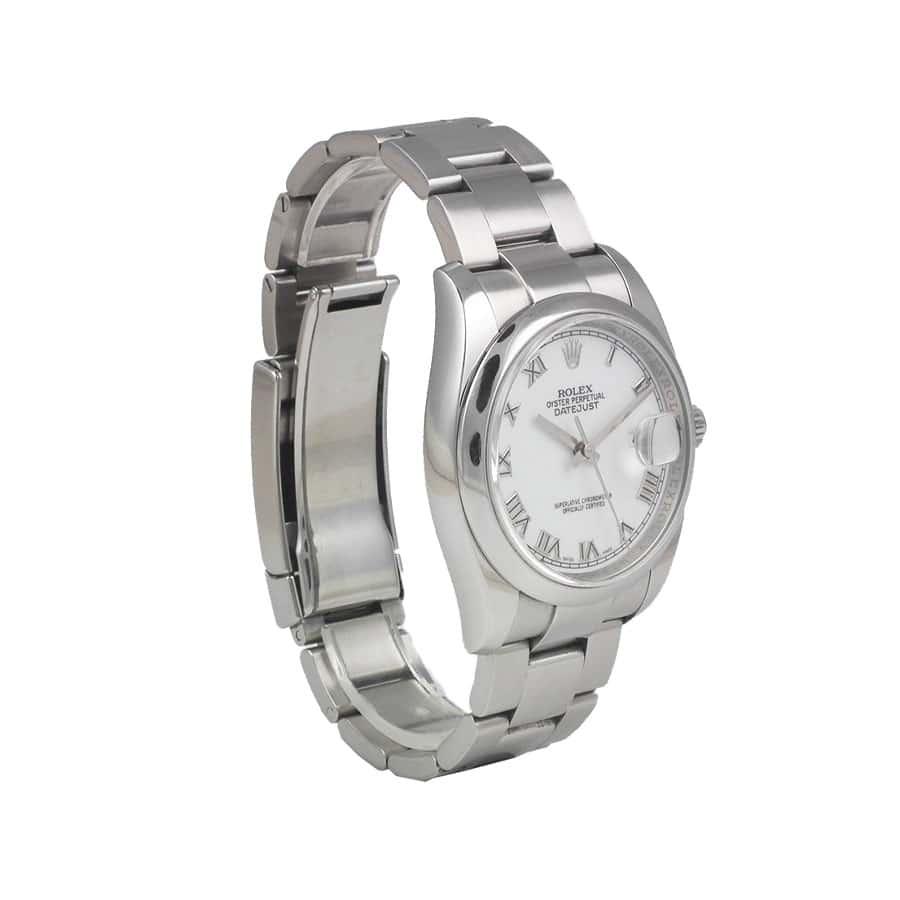 rolex-datejust-oyster-perpetual-silver-roman-dial-116200-oyster-1 Rolex Perpetual 116200 Replica - Image 3