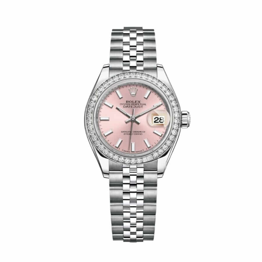 rolex-datejust-pink-dial-replica-1 Rolex 279384rbr Pink Dial Replica - Image 1