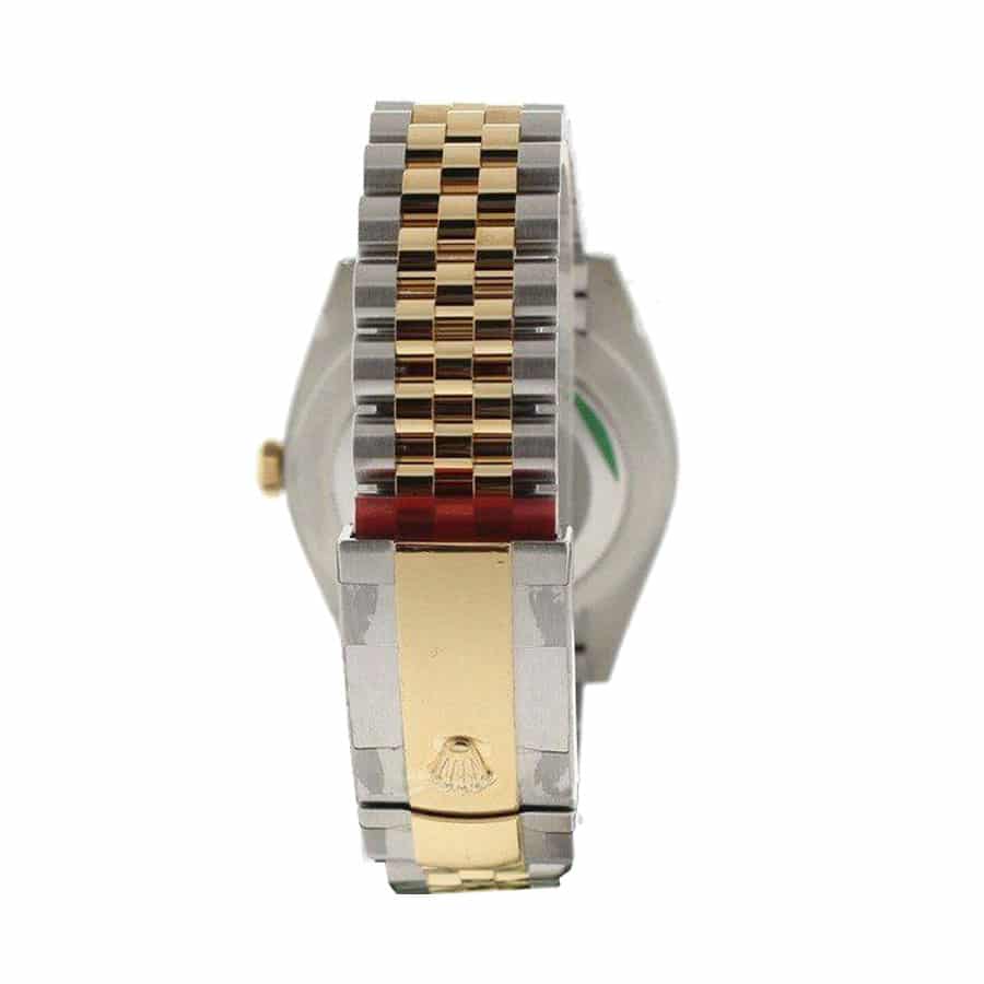 rolex-datejust-steel-yellow-gold-automatic-grey-dial-jubilee-replica Rolex Datejust 126233 Wimbledon Replica - Image 3