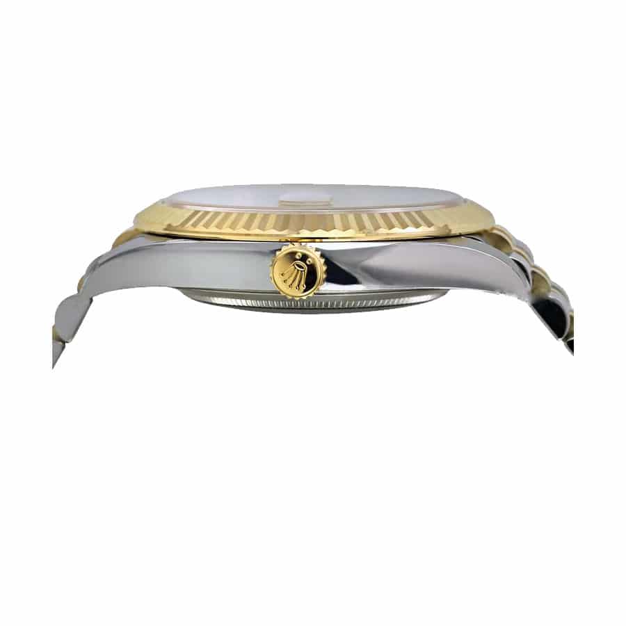 rolex-datejust-steel-yellow-gold-automatic-grey-dial-jubilee-replica5 Rolex Datejust 126233 Wimbledon Replica - Image 1