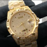 Rolex Daytona 116508 “Iced Out” Gold Full Diamond Replica - Image 2