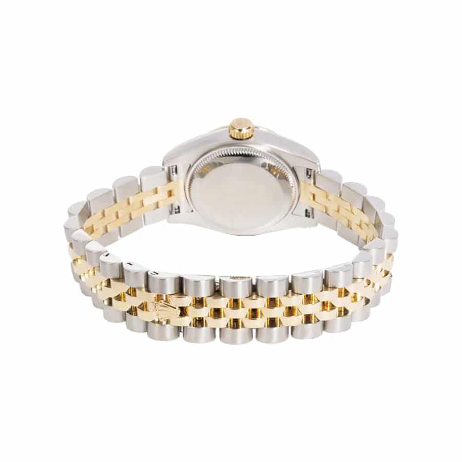 rolex-datejust-yellow-gold-steel-silver-diamond-179173-jubilee1 Rolex Datejust 179313 Women Watch Replica - Image 4
