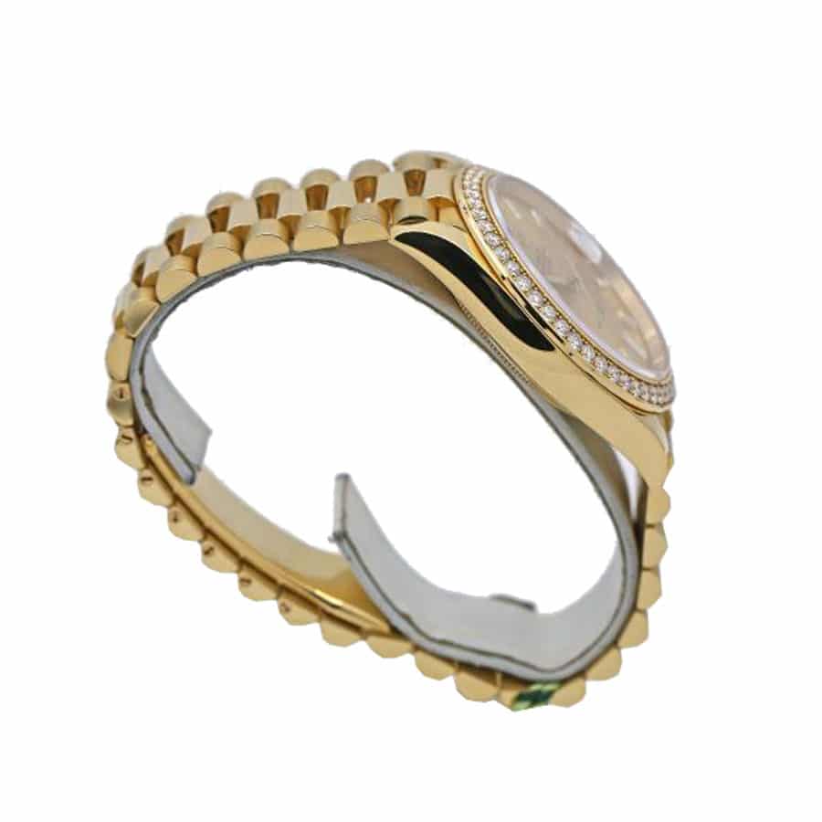 rolex-day-date-228348rbr-kw-yellow-gold-diamonds-champagne-dial-r2 Rolex Day-Date 228348RBR KW Yellow Gold & Diamonds Champagne Dial Replica - Image 4