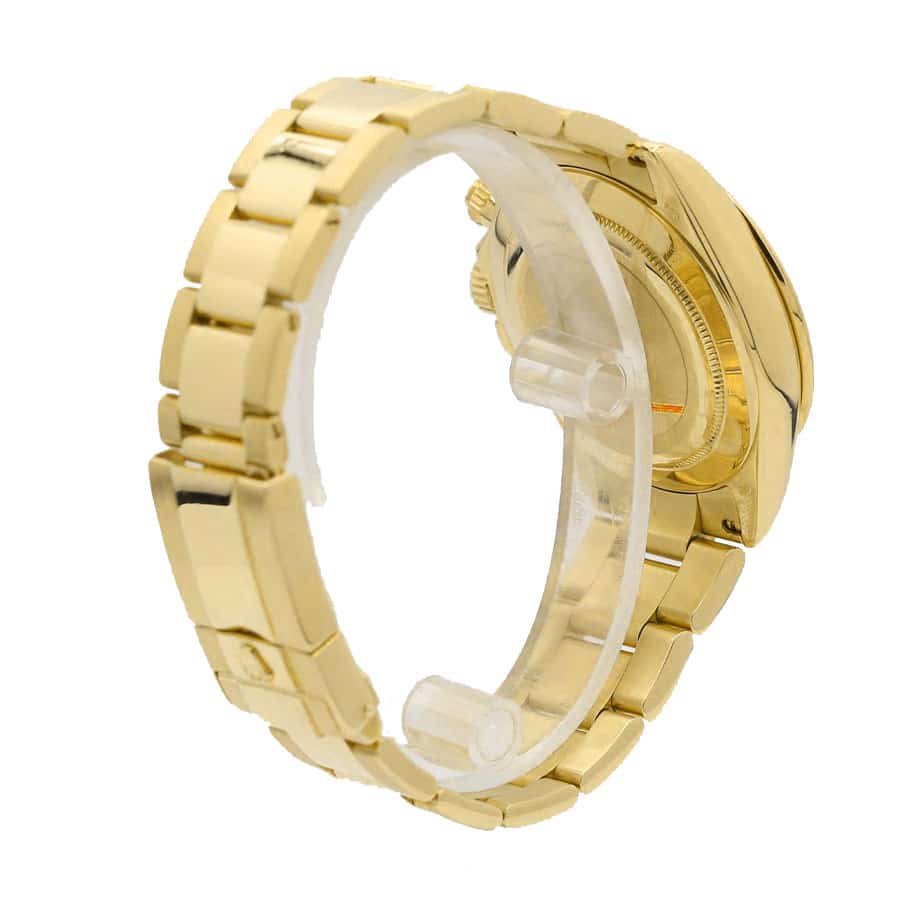 rolex-daytona-cosmograph-116528-jf-yellow-gold-white-dial Rolex Gold Diamond Watch Replica - Image 3