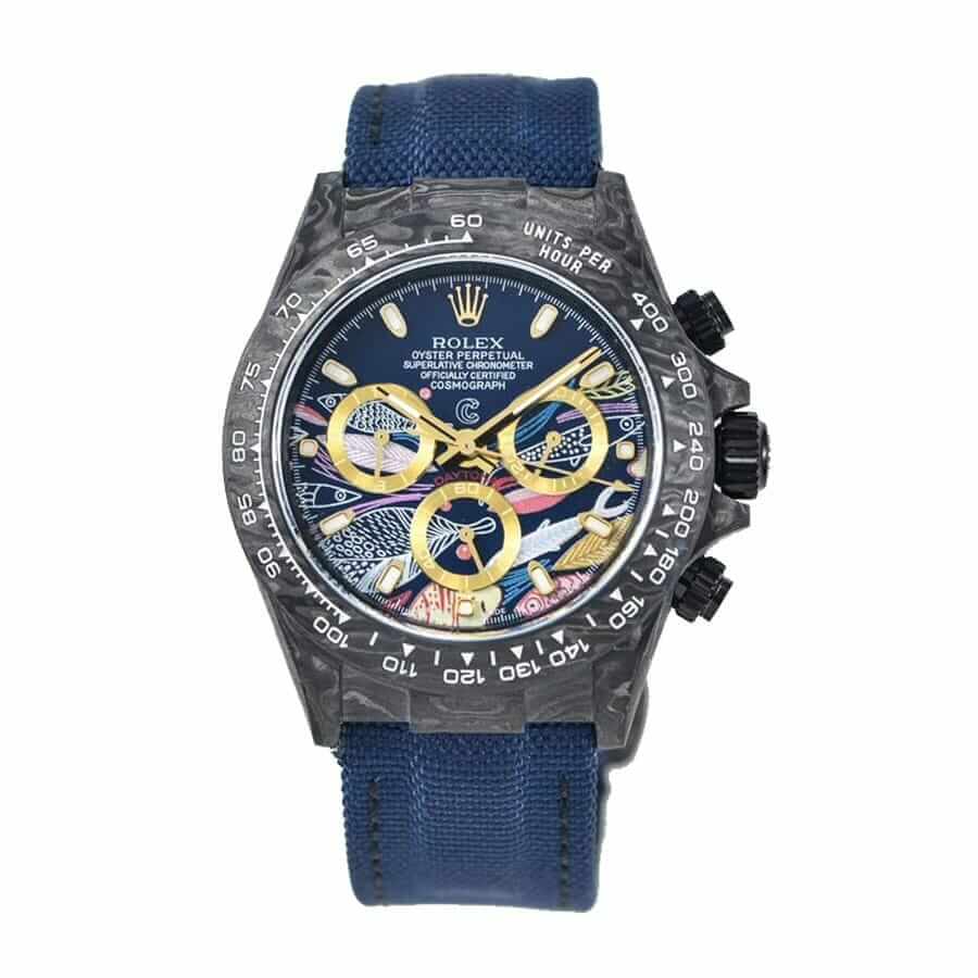 rolex-daytona-cosmograph-color-fish-pattern-dial-replica Rolex Daytona Cosmograph Color Fish Pattern Dial 2071401 Replica - Image 1