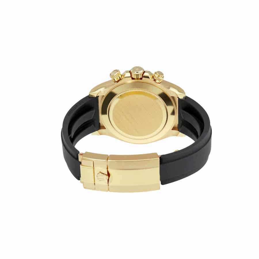 rolex-daytona-cosmograph-daytona-automatic-yellow-gold-116518ln Rolex Daytona 126518LN Rubber Strap Replica - Image 4