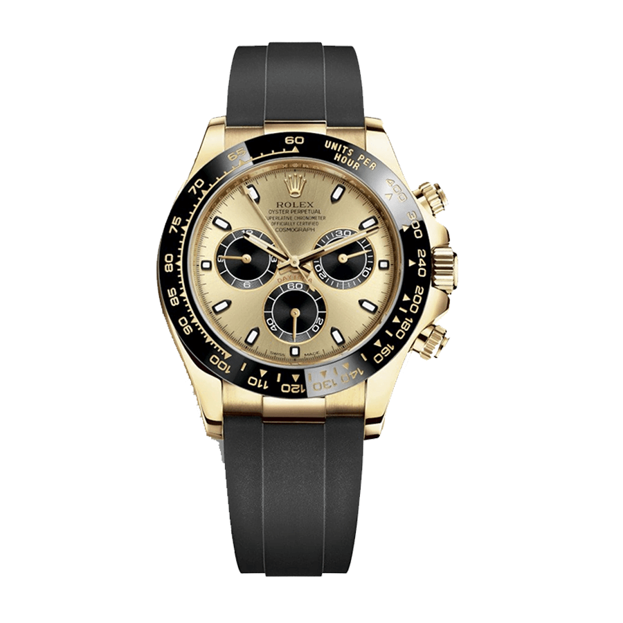 rolex-daytona-cosmograph-unitedluxury-116508-jh Rolex Daytona Cosmograph 116518LN Gold Dial Replica - Image 1