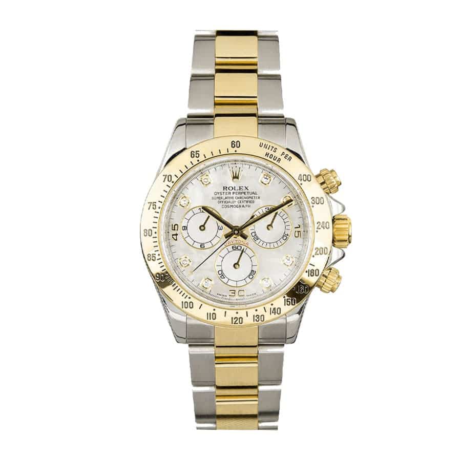rolex-daytona-two-tone-116523-oyster-replica Rolex Daytona Two Tone White Dial 116523 Replica - Image 1