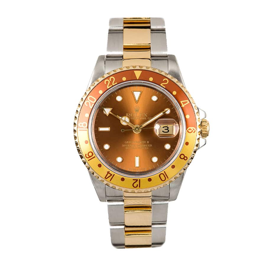 rolex-gmt-master-ii-109807-root-beer-dial-replica Rolex Submariner Date 126613LN Two-Tone Dial Oyster Replica - Image 1