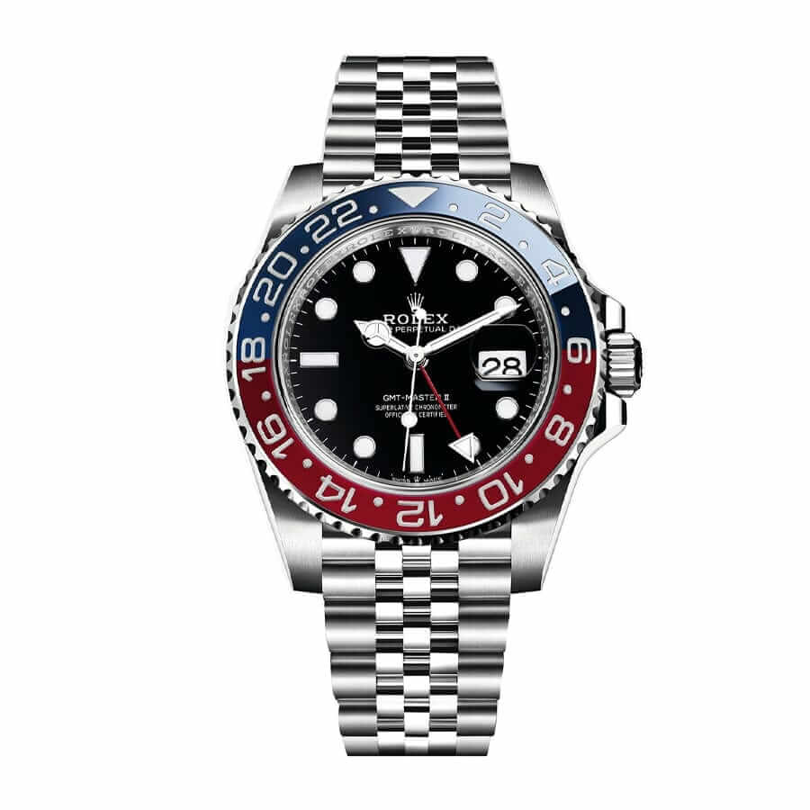 rolex-gmt-master-ii-pepsi-steel-jubilee-126710blro-replica Rolex 116520 Pepsi Replica - Image 1