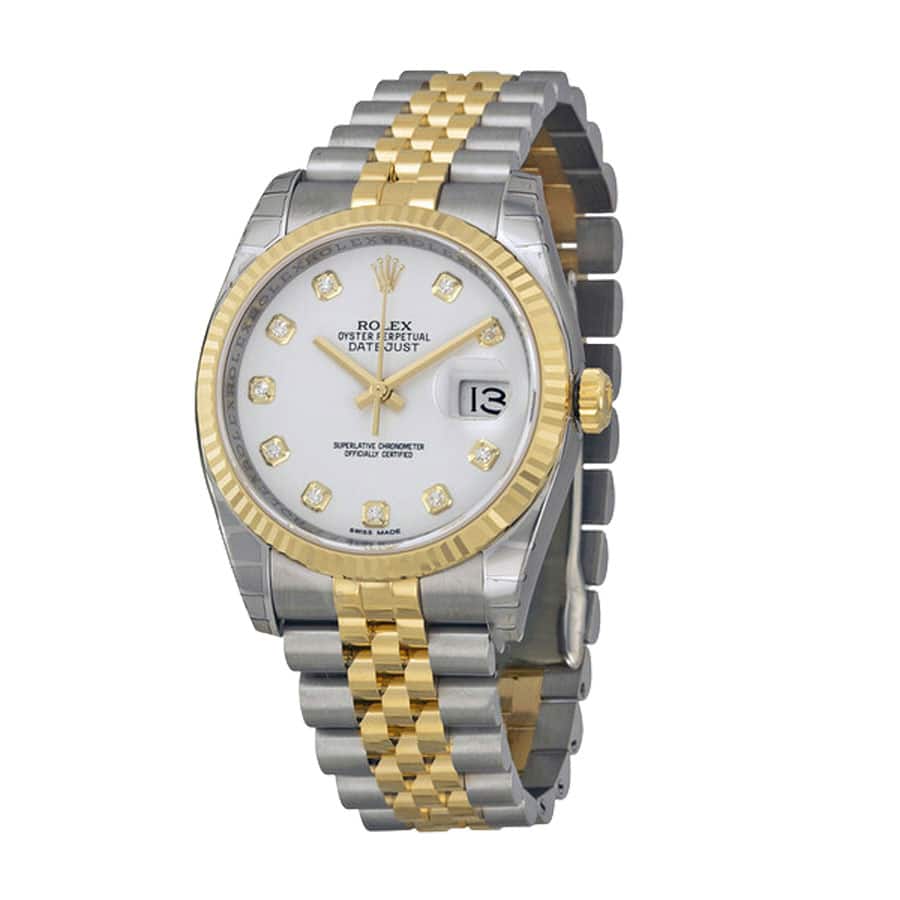 rolex-jubilee-datejust-116233-steel-automatic-champagne-dial-replica Rolex Datejust 16233 Steel Gold Mother of Pearl Replica - Image 2