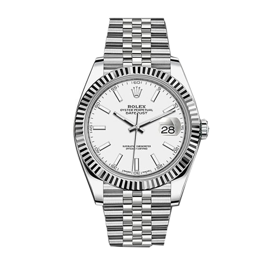 rolex-jubilee-perpetual-datejust-white-dial-126334wsj-replica Rolex Datejust 126334 White Dial Jubilee Replica - Image 1