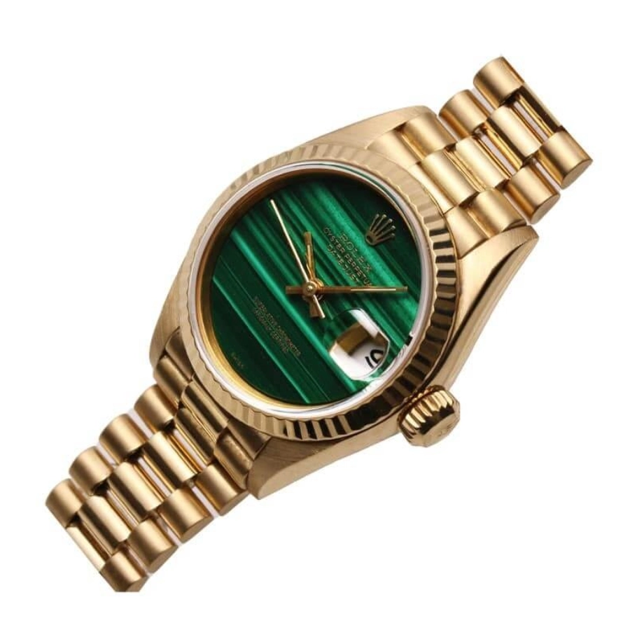 rolex-malachite-replica-1 Rolex Datejust 69178 Yellow Gold Malachite Dial Replica - Image 2