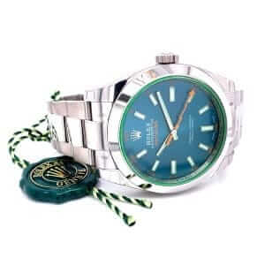 rolex-milgauss-blue-dial-green-crystal-116400gv-oyster-300x300 Rolex Milgauss 116400GV-0002 Blue Dial Replica - Image 4