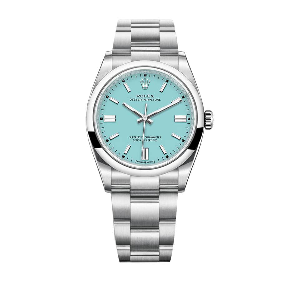rolex-oyster-perpetual-aqua-dial-126000-replica (1) Rolex Oyster Perpetual Aqua Dial 126000 Replica - Image 1