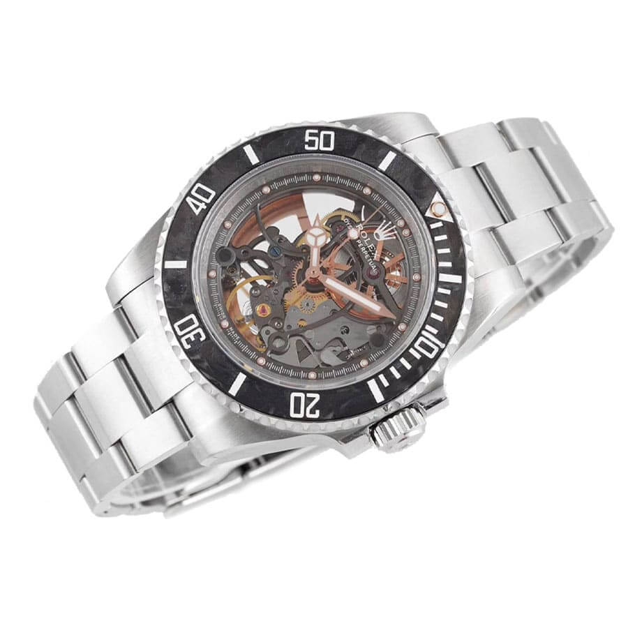 rolex-oyster-perpetual-skeleton-dial-steel-114200-1 Rolex Oyster Perpetual 114200 Skeleton Dial Replica - Image 5
